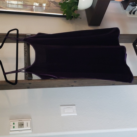 bundle -Soft Sensations Spaghetti Strap Dress Purple Velvet Soft - Picture 3 of 13
